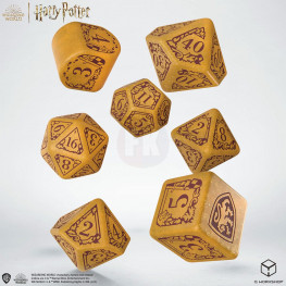 Harry Potter Dice Set Gryffindor Modern Dice Set - Gold (7)